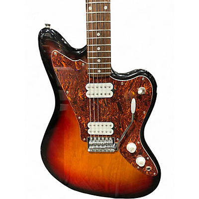 Used Squier Jagmaster 2 Tone Sunburst Solid Body Electric Guitar