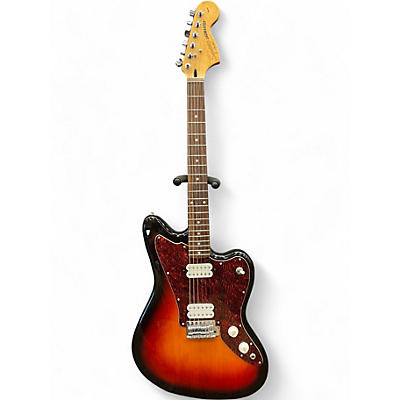 Used Squier Jagmaster  3 Color Sunburst Solid Body Electric Guitar