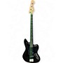 Used Squier Jaguar Bass Black Electric Bass Guitar Black