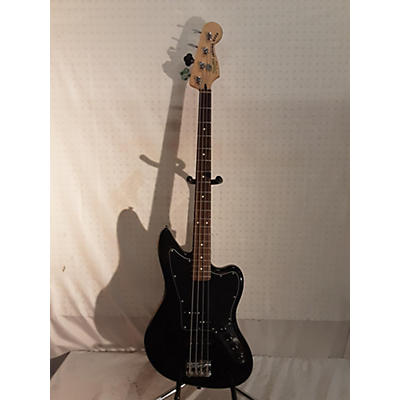 Squier Used Squier Jaguar Black Electric Bass Guitar