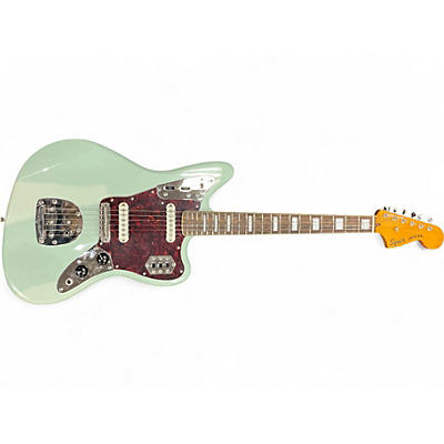 Squier Used Squier Jaguar Seafoam Green Solid Body Electric Guitar