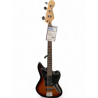 Used Squier Jaguar bass 2 Color Sunburst Electric Bass Guitar