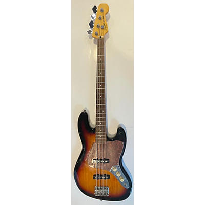 Squier Used Squier Jazz Bass 3 Color Sunburst Electric Bass Guitar