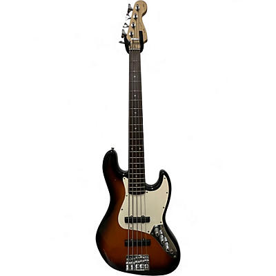 Used Squier Jazz Bass Deluxe 2 Color Sunburst Electric Bass Guitar