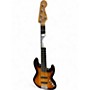 Used Squier Jazz Bass Deluxe Tobacco Burst Electric Bass Guitar Tobacco Burst
