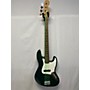 Used Squier Used Squier Jazz Bass Green Electric Bass Guitar Green