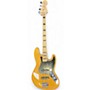 Used Squier Jazz Bass Natural Electric Bass Guitar Natural