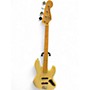 Used Squier Jazz Bass White Electric Bass Guitar White