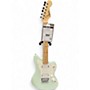 Used Squier Jazzmaster mini Surf Green Solid Body Electric Guitar Surf Green