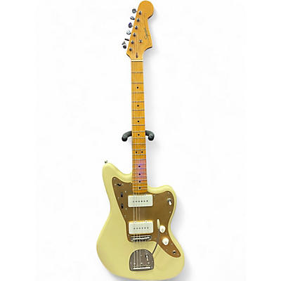 Used Squier Jazzmaster vintage 40th anniversary Satin Desert Sand Solid Body Electric Guitar