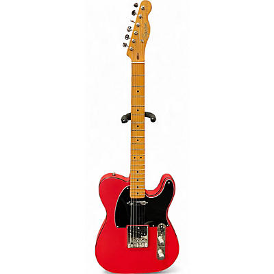 Used Squier LE 60 CSE TELE Dakota Red Solid Body Electric Guitar