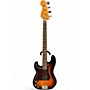 Used Squier LEFT HANDED CLASSIC VIBE 60S PRECISION BASS 2 Color Sunburst Electric Bass Guitar 2 Color Sunburst