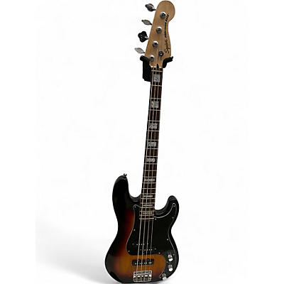 Used Squier Limited Edition Affinity Series Precision Bass PJ Sunburst Electric Bass Guitar