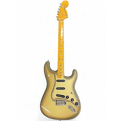 Used Squier Limited Edition Classic Vib '70s Stratocaster Antique Burst Solid Body Electric Guitar