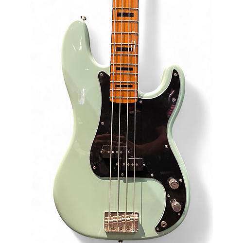 Used Squier Limited-Edition Classic Vibe '70s Precision Bass Surf Green Electric Bass Guitar Surf Green