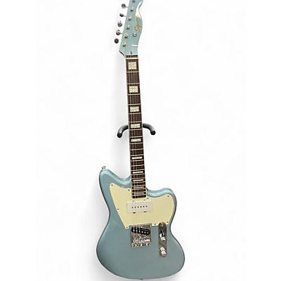 Used Squier Limited-Edition Paranormal Offset Telecaster Ice Blue Metallic Solid Body Electric Guitar