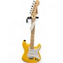 Used Squier Limited Edition Squier Sonic Stratocaster HT Graffiti Yellow Solid Body Electric Guitar Graffiti Yellow