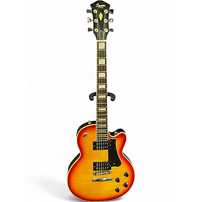 Used Squier M75 2 Tone Sunburst Solid Body Electric Guitar