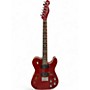Used Squier MASTER SERIES THINLINE TELECASTER Trans Crimson Red Hollow Body Electric Guitar Trans Crimson Red