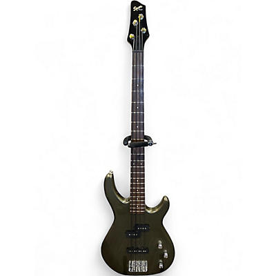 Used Squier MB4  Bronze Electric Bass Guitar