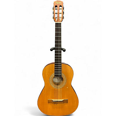 Used Squier MC1 Natural Nylon String Acoustic Guitar