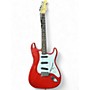 Used Squier MIJ E Series Stratocaster Red Solid Body Electric Guitar Red