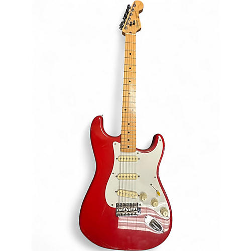 Used Squier MIJ Stratocaster Torino Red Solid Body Electric Guitar Torino Red