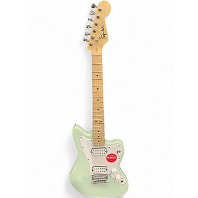 Used Squier MINI JAZZMASTER GREEN Solid Body Electric Guitar
