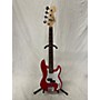 Used Squier Used Squier MINI P BASS Candy Apple Red Electric Bass Guitar Candy Apple Red