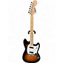 Used Squier MUSTANG 2 Color Sunburst Solid Body Electric Guitar 2 Color Sunburst