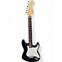 Used Squier Mexican  Stratocaster Black Solid Body Electric Guitar Black