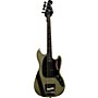 Used Squier Used Squier Mikey Way Signature Mustang Royal Olive Electric Bass Guitar Royal Olive