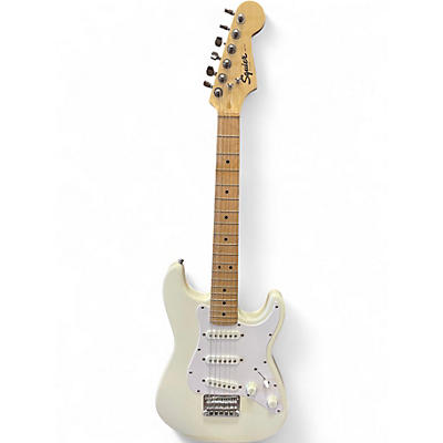 Used Squier Mini Affinity Stratocaster Alpine White Electric Guitar