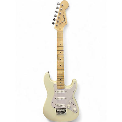 Used Squier Mini Affinity Stratocaster Antique White Electric Guitar