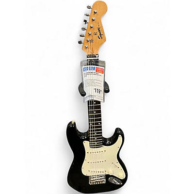 Used Squier Mini Affinity Stratocaster Black Electric Guitar