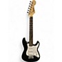 Used Squier Used Squier Mini Affinity Stratocaster Black and White Electric Guitar Black and White