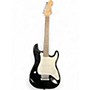 Used Squier Mini Affinity Stratocaster Black and White Electric Guitar Black and White