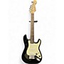 Used Squier Mini Affinity Stratocaster Black and White Electric Guitar Black and White