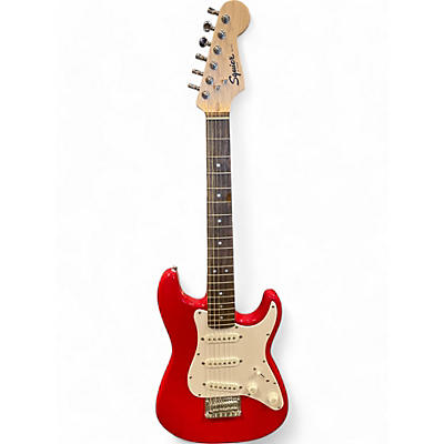 Squier Used Squier Mini Affinity Stratocaster Candy Apple Red Electric Guitar