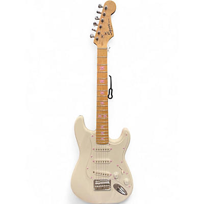 Used Squier Mini Affinity Stratocaster Classic White Electric Guitar