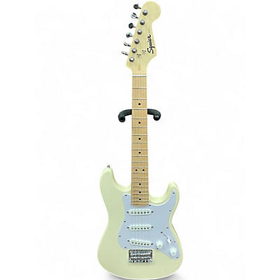 Used Squier Mini Affinity Stratocaster Cream Electric Guitar