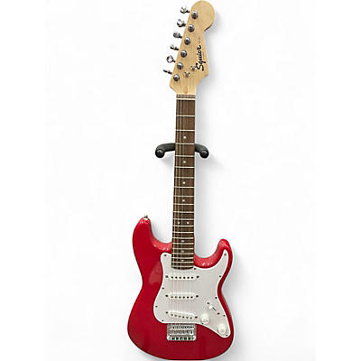 Used Squier Mini Affinity Stratocaster Dakota Red Electric Guitar