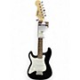 Used Squier Mini Affinity Stratocaster Left Handed Black Electric Guitar Black