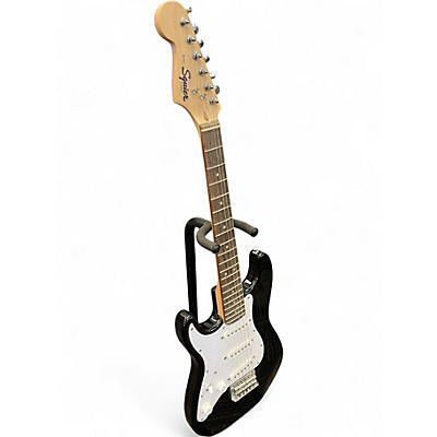 Used Squier Mini Affinity Stratocaster Left Handed Black Electric Guitar