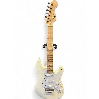 Used Squier Mini Affinity Stratocaster Olympic White Electric Guitar
