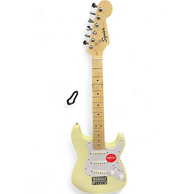 Used Squier Mini Affinity Stratocaster Olympic White Electric Guitar