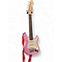 Used Squier Mini Affinity Stratocaster Pink Electric Guitar Pink