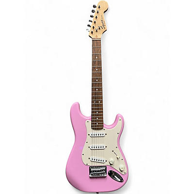 Used Squier Mini Affinity Stratocaster Pink Electric Guitar