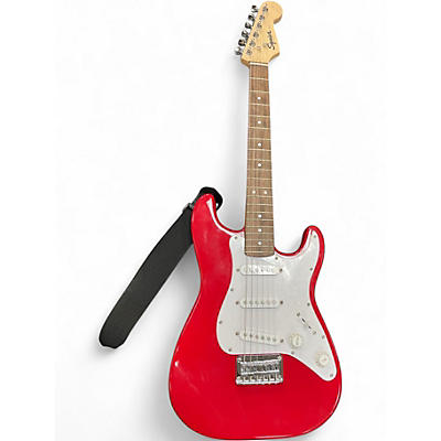 Used Squier Mini Affinity Stratocaster RED Electric Guitar