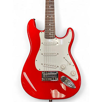 Used Squier Mini Affinity Stratocaster RED Electric Guitar